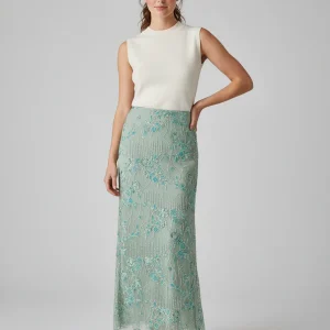Jupe Longue A Sequin