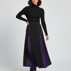 Jupe Longue Fendue Grande Taille
