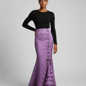 Jupe Longue Jacquard