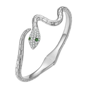 Bracelet Serpent Glamour Argenté