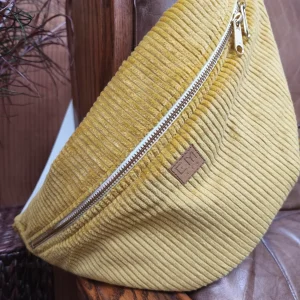 Sac banane velours Eddy personnalisable - Bouclerie OR