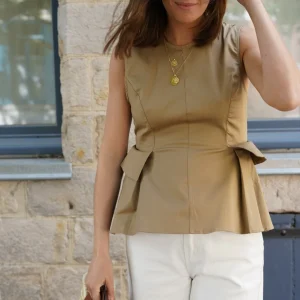 Top Léandre beige