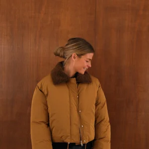 Doudoune Anaïs camel