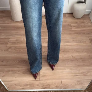 Jean wide leg [vieux bleu]