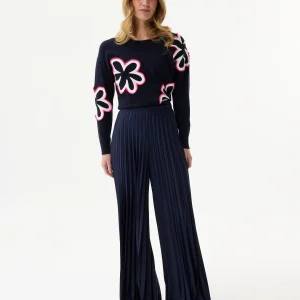 Pantalon plissé fluide
