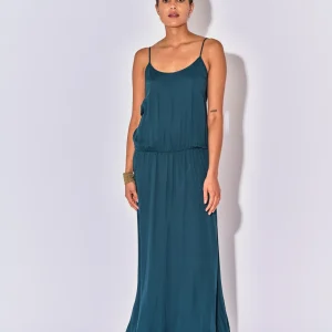 ROBE LONGUE DOS NU FIDJI PETROL