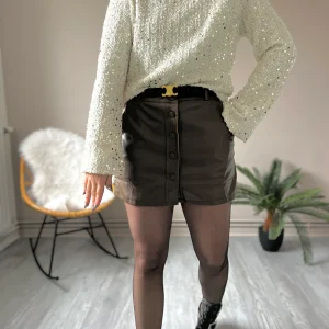 LE PULL ECRU SEQUINS