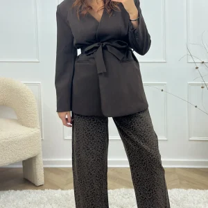 Blazer ELZEAR - chocolat