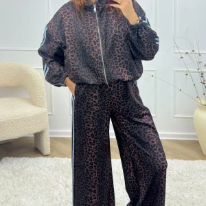 Pantalon jogging VALEN - léopard 🇮🇹