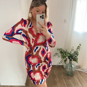 LA ROBE CAMEL ET ROSE