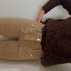 LE JEAN FLARE MARRON