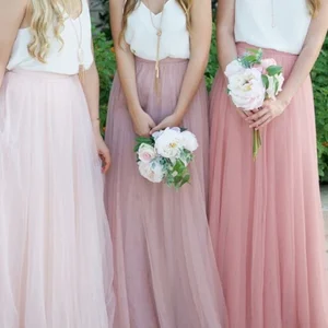 Inrosy jupe longue bouffante tutu tulle fluide élégant femme