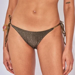 CULOTTE A NOUER REVERSIBLE KATE NOIR LUREX