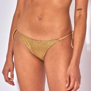 CULOTTE A NOUER KATE REVERSIBLE DORE LUREX