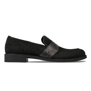 Anderton: Mocassin Homme - Cuir Noir