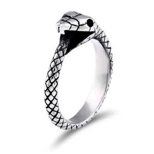 Bague Serpent Ouroboros