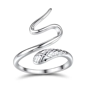 Bague Serpent Femme (Argent)