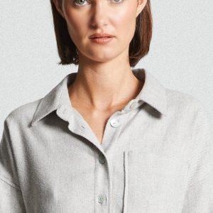 Chemise courte en coton CORVETTE