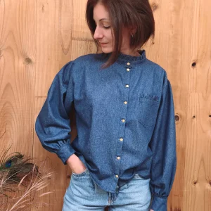 Chemise Maëlle - Jean bleu