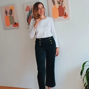 Pantalon en velours