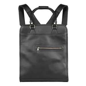 Fezexplore: Sac à dos - Cuir Noir