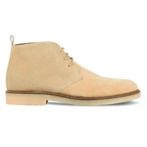 Hunter: Demi Bottes Homme -  crêpe  Beige