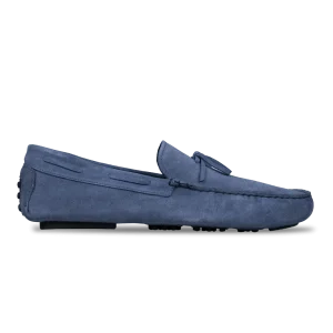 Jacob: Mocassin Homme - Gomme Bleu Persan