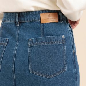 jupe longue JASPER en jeans