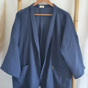Kimono EMAEL - Veste Kimono gaze de coton