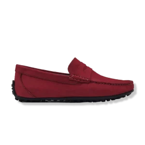Lester: Mocassin Homme - Gomme Bordeaux