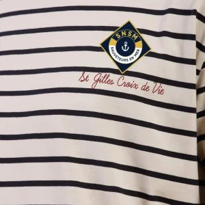 Marinière en coton SNSM