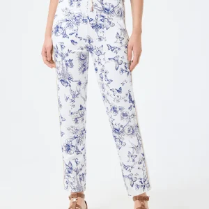 Pantalon Oberkampf en toile de Jouy