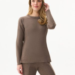Pull col rond uni