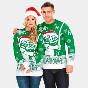 Pull de Noël pour Couple "I am Not an Elf "