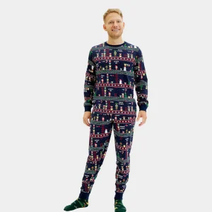 Pyjama de Noël Unisexe pour Adultes Jeux Vidéo Rétro