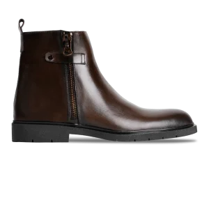 Ralph: Bottes Homme - Cuir Marron