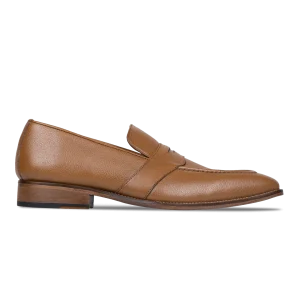 River: Mocassin Homme - Guir Cognac