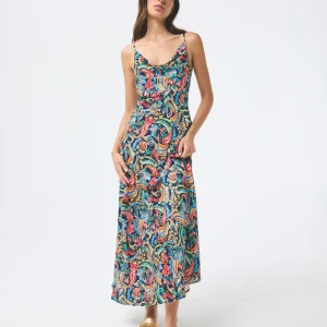Robe Jess longue colorée