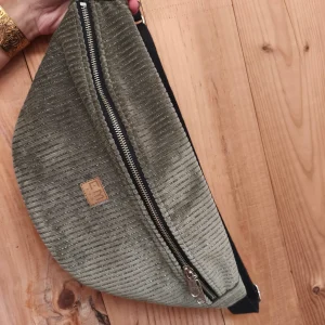 Sac banane Eclat - velours pailleté