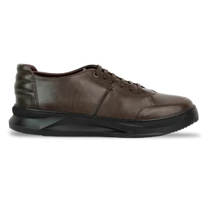 Stratos: Sneakers Homme - Cuir Marron