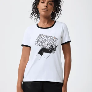 T-shirt Andy avec strass