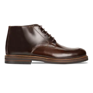 Taylor: Demi Bottes Homme - Cuir Marron